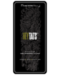 HeyTats tattoo sheet back cover with instructions and product details
